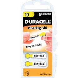 Duracell  ACTIVAIR hallókészülék elem "10" (PR70) BL/6