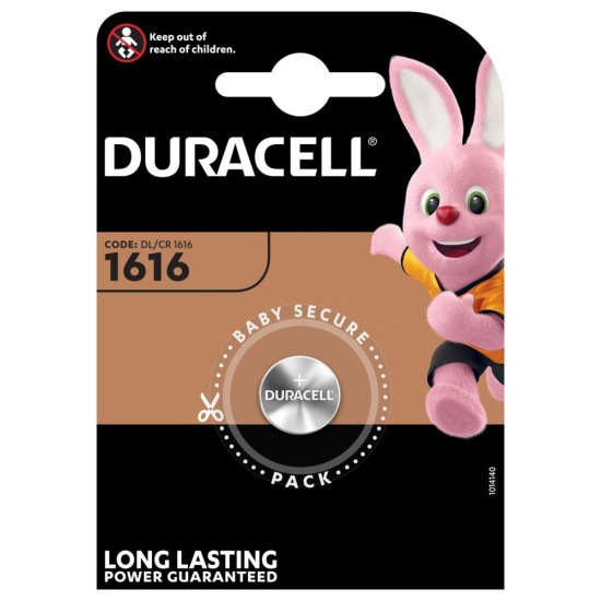 Duracell CR1616 lithium gombelem bliszteres/1