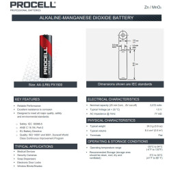 Duracell Procell Intense Power PX1500 (AA) ceruza ipari elem fóliás/4 1,5V