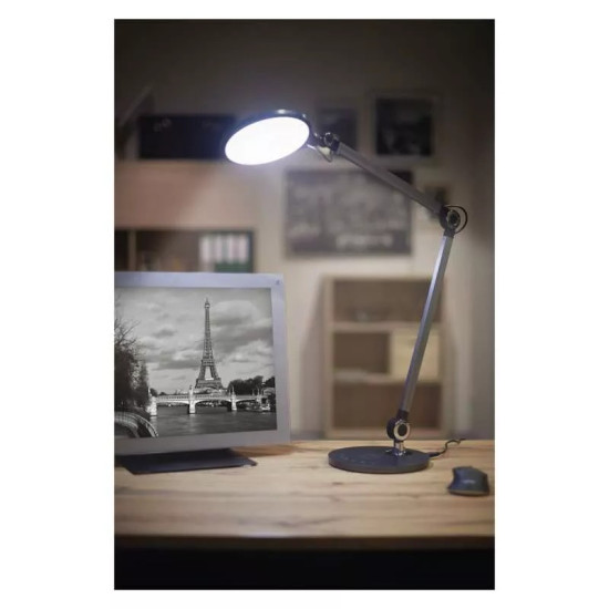 EMOS Karen LED asztali lámpa, fekete Z7615