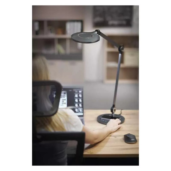 EMOS Karen LED asztali lámpa, fekete Z7615