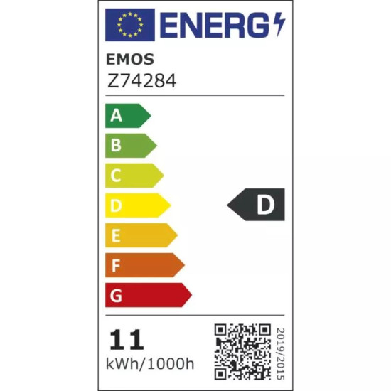 EMOS LED Filament izzó E27 11W 1521lm meleg fehér Z74284
