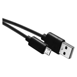 EMOS USB kábel 2.0 A - micro B csatlakozó 2m SM7008BL
