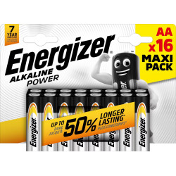Energizer Alkaline Power AA ceruza alkáli elem LR6 16db/bliszter