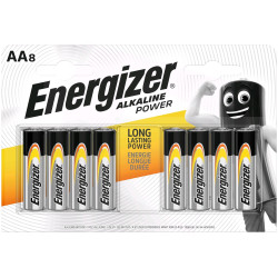 Energizer Alkaline Power AA 8 ceruza alkáli elem LR6 bl/4+4