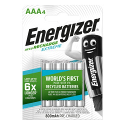 Energizer EXTREME NI-Mh akku AAA (HR03) 800 mAh bl/4