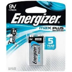 Energizer Max Plus 9V-os elem (6LR61) bl/1
