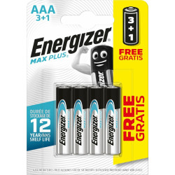 Energizer MAX Plus AAA mikro elem LR03 BL/3+1