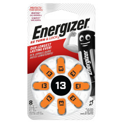 Energizer Zinc Air 13 (PR48) hallókészülék elem bl/8