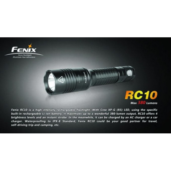   Fenix RC10 elemlámpa LED 380 lumen