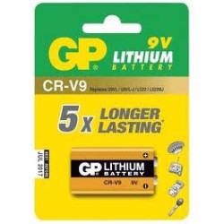 GP 9V-os LÍTHIUM ELEM CR-V9 1DB/BL (L522,U9VL) B1509