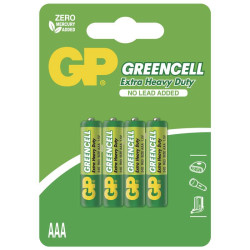 GP Greencell mikró elem R03 bliszteres/4 (B1211,GP24G-C4)