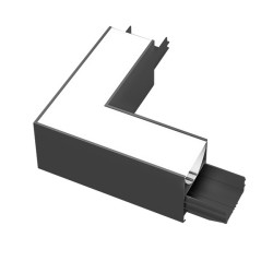 L-CONNECTOR FOR ELMARK PROFILE SURFACE 3000K FEKETE