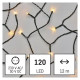 LED karácsonyi fényfüzér, 12 m, kültéri és beltéri, vintage, időzítő ZY1434T