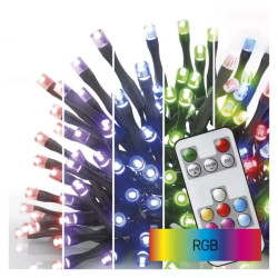 LED karácsonyi fényfüzér,10m,kültéri és beltéri,RGB,távirányító, programokD4AA02
