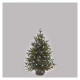 LED karácsonyi fényfüzér,cseresznye,8m, kültéri és beltéri,hideg fehér ZY0901T