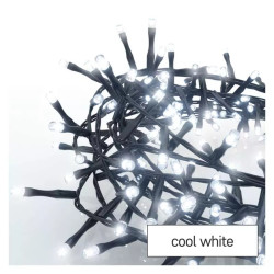 LED karácsonyi fényfüzér –süni,8m,kültéri és beltéri,hideg fehér,időzítő ZY2036T