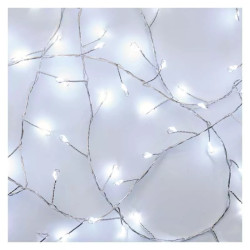 LED karácsonyi nano fényfüzér – süni, 2,4 m, 3x AA, beltéri, hideg fehér, ZY2045