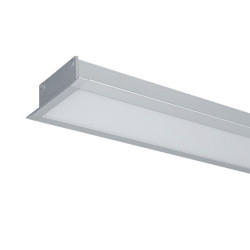 LED PROFILE RECESSED S48 20W 4000K 1000MM GREY