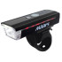 MAARS MS 501 első kerékpár lámpa tölthető 5W 500lm T6 LED IPX5