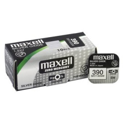 Maxell 390,389 ezüst-oxid gombelem (SR54,SR1130) 1,55V