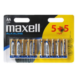Maxell ceruza AA (LR6) alkáli elem bl/5+5