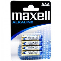Maxell mikro AAA (LR03) alkáli elem bl/4