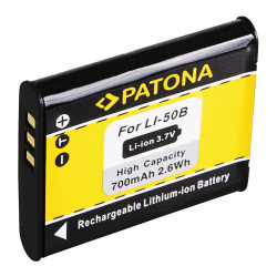 OLYMPUS kamera akku LI50b LI-50b mju1010 utángyártott (Patona) 3,7V 700mAh