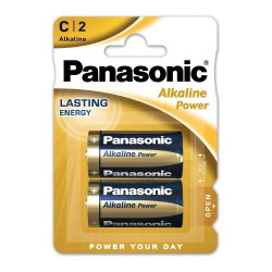 Panasonic ALKALINE Power baby elem LR14,C, BL/2