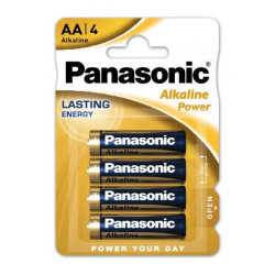 Panasonic ALKALINE Power ceruza elem AA,LR6, bl/4