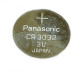 Panasonic CR3032 lithium elem 3V BL/1