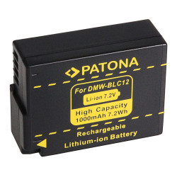 Panasonic kamera akku DMW-BLC12 Lumix DMFZ200 utángyártott (Patona) 7,2V 1000mAh