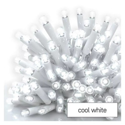 Profi LED sorolható füzér, fehér – jégcsapok, 3 m, kültéri, hideg fehér D2CC02