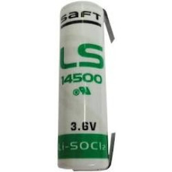 SAFT lithium elem 3,6V AA (ceruza) LS14500 "U" forrfüllel
