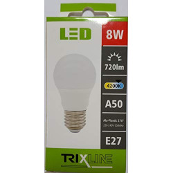 TRIXLINE LED A50 8W E27 4200K 720 lumen