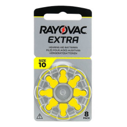 Varta Rayovac Extra hallókészülék elem 10 (PR70)bl/8 1,45V